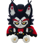 30cm Anime Hazbin Lucifer Husk Pehmem&auml;nguasi Nukkm&auml;nguasi Hotell Alastor Deemon Pehmed Pehmem&auml;nguasjad Perifeeria Toa Dekoratiivne Pehmem&auml;nguasja Padi Kingitus