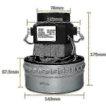 1500W Tolmuimeja Mootori Asendus 200V-240V 50Hz 143mm T&ouml;&ouml;stuslik