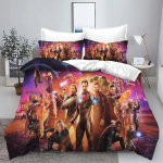 The Avengers Kangelane Tekikott Padjap&uuml;&uuml;r Voodipesukomplekt T&auml;iskasvanud Poiss T&uuml;druk Magamistoa Kaunistus Lapsed &Uuml;ksik Kahekordne Suur Suurus 135x200cm white