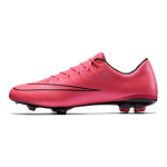 Nike Vapor X JR Mercurial FG Slip Resistant Cushioning Abrasion Resistant Low top Soccer Shoes Pink Black Kids' 651620-660 38 pink