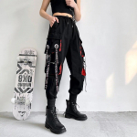 Naiste kaubap&uuml;ksid Haaremi p&uuml;ksid Mood Punk Taskud Jooksup&uuml;ksid ketiga Harajuku Elastsed K&otilde;rge v&ouml;&ouml;kohaga t&auml;navar&otilde;ivad S