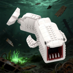 MOC Subnautica ehitusklotsid Meres&ouml;&ouml;ja Bloop Gran Maj Mudelklotsid Kokkupandavad m&auml;nguasjad Lastele DIY Haridus S&uuml;nnip&auml;evakingitus