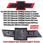 1tk 3D ABS Auto Esilogo Auto Esiv&otilde;re Embleem Esikatte Kleebis Stiilitarvikud Chevrolet SILVERADO jaoks For SILVERADO&Front emblem