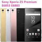 Renoveeritud Sony Xperia Z5 Premium Originaal 4G LTE Originaal 3GB RAM 32GB ROM 23MP Avatud Nutitelefon E6883 Dual sim kuldne