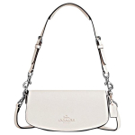K&auml;ekott Coach Andrea 21 Monokroomse Logoga Nahast &Otilde;la- ja Crossbody-kott V&auml;ike Naiste k&auml;ekotid Valge CT757-SVHA Basic Set (Bag+Dust Bag)