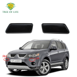 Mitsubishi Outlander XL 2006-2010 jaoks 8264A049 8264A050 Esikaitseraua esitulede pesuri pihusti kate kork Parem Vasak 8264A050HA Black SET