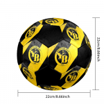 BSC Young Boys Jalgpall V&auml;rviline K&otilde;ik Vanused Masin&otilde;mmeldud PVC V&otilde;istluseks Valmis Vastupidav K&otilde;rge Pohk.SUURUS5