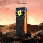 HOTWAV Cyber 17, V&auml;limobiiltelefon, 16GB(6+10)+128GB, Android 16, 6200mAh 20W, 48MP Kaamera, Kahe SIM-kaardi (4G) / NFC / OTG / &Uuml;livalge Telkimislamp 6GB+128GB oranž