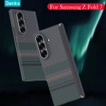 Benks S&uuml;sinikkiust &Uuml;mbris Samsung Z Fold 7 jaoks Kevlar Traadita Laadimise Tagakaane &Uuml;mbris SAMSUNG GALAXY Z FOLD 7 jaoks Magnetic&ForSamsungZfold7 black