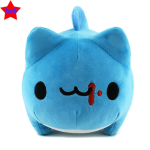 Anime Bugcat Capoo Kawaii Palusm&auml;nguasjad Armas T&auml;idisloom Nukk Pehme 8-tolline Klippemasin Laste M&auml;nguasjad Poisid T&uuml;drukud J&otilde;ulud S&uuml;nnip&auml;ev G blue