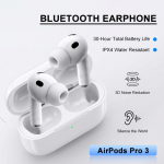 Uued Apple AirPods Pro 3 Bluetooth-k&otilde;rvaklapid Sisseehitatud topeltmikrofonid Spordiks Veekindlad Pikk t&ouml;&ouml;aeg Stereo-k&otilde;rvaklapid valge