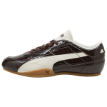 Puma Bella Mina Croc Mugavad Vastupidavad Madalad Vabaajajalatsid Naiste tossud Pruun Beež Valge 407668-01 38 black