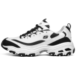 Skechers D Lites Jooksukingad Valge/Must 52675-WBK 43 white