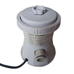 Maapealne basseinifiltripump basseinidele, 330 GPH 16W Vee V&auml;ike Ujumiskomplekt Komplekt, T&auml;ispuhutav S&uuml;steem Ringlus & Filtreerimiskassett EU