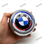 3D ABS Kroomh&otilde;be L&auml;ikiv Must Tagaluugi Embleem Alusega BMW Sinise ja Valge Logoga X5 E70 F15 X4 F26 X6 E71 F16 F25 X5 X6-F16 F15