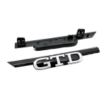 3D ABS Auto Esiv&otilde;re Embleem J158 Volkswagen Golf 8 MK8 Rline GTI GTD GTE Logo Polo jaoks