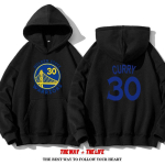 Golden State Warriors 30 Curry Huppar Unisex Streetwear Korvpalli Dressipluus Teismelistele Noortele S black