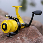 Karpkala p&uuml;&uuml;girull 11+1BB &uuml;lekandearv 5,2:1 &Uuml;limalt kerge lastele/vanematele, spinning p&uuml;&uuml;giratas CTR20 kollane