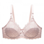 Artdewred Sexy Plus Size rinnahoidja Push Up rinnahoidja pitsist rinnahoidja, suur &otilde;huke naistepesu Deep V rinnahoidjad naistele 80D valge