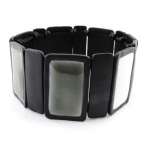 NOA [J1970] &ndash; disainerk&auml;ev&otilde;ru 'Arlequin' must valge must