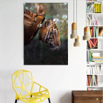 DINGPU DIY 5D Teemantmaal Teemanttikandid Maastik Ristpistes T&auml;is&uuml;mmargune puurkunst Kodukaunistuse kingitus 20X30CM