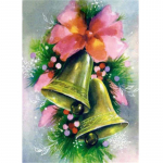 HUACANi uustulnukate teemanttikandid, j&otilde;ulude teemantmaalimise kellakomplekt multifilm Mosaiik kivist pilt uusaasta kingitus Full Square 20*30 cm