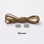 NR.8 elastsed kingapaelad &uuml;mmargused lipsuta kingapaelad tossud kingapaelad lastele t&auml;iskasvanud kummist elastsed paelad lukk &Uuml;ks suurus sobib k&otilde;ikidele kingadele pruun