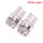 2tk T20 7443 7440 9Led-auto piduritule pirn Auto Stop suunatulelamp valge
