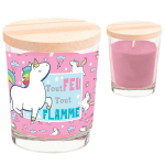 Les Tr&eacute;sors De Lily [A0703] &ndash;  Licorne My Unicorn  l&otilde;hnak&uuml;&uuml;nal p&otilde;leb (apelsini&otilde;is) - 92x70 mm Heleroosa