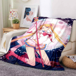 Sailor Moon Anime Mood Multifilm koletis Flanell kohev fliis Viskatek Lastele ja t&auml;iskasvanutele Kingitus Diivan Reisid 150cm x 200cm