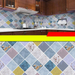 &Otilde;likindel k&ouml;&ouml;gipliidi kleebis Isekleepuvad tapeedid Veekindlad k&otilde;rge temperatuurikindlad k&ouml;&ouml;gikaunistused Kontaktpaber 60cm x 300cm