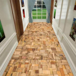 Mood Lihtne Koridori Vaip Vahek&auml;ik Kodu K&ouml;&ouml;k Libisemiskindla ribaga Elutuba Magamistuba Toa Sisustus Koridori Veranda uksematt 40x120cm