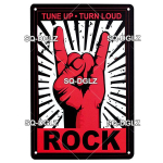 [SQ-DGLZ] Rokk ja muusika Metallist sildid baari seinakaunistus Plekksild Vintage metallist sildid Kodukaunistus Maalimine Tahvlid Kunstiplakat