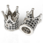 2 tk 7 * 12 mm v&auml;ikesed kroonitarvikud ehete komponentide meisterdamiseks v&otilde;lukaunistuseks 7*12mm 2pcs kuld