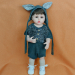 55 cm Reborn Baby Doll Silikoonist Real Touch Reborn Boy Doll Stand Nukk Elutruud v&auml;ikelapse m&auml;nguasjad lastele Lastele Kingitus
