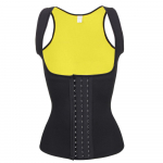 Naiste vormiv pesu k&otilde;hule kaalulangus neopreenist saunaga higistamisv&ouml;&ouml; konksud treener korsettvest sporttreening salendav keha vormija S must