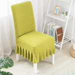 Tooli kate Paksendatud majapidamise fliisist seljatugi Integreeritud elastne tool istmekate padja tolmukate General