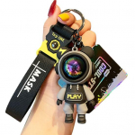 K&auml;sitsi valmistatud isetehtud tutid kukkumisvastased PVC-armsad karu seljakoti ripatsid ehtetarvikud punane