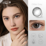 Freshgo teemantv&auml;rvilised kontaktl&auml;&auml;tsed silmadele Kosmeetika S&auml;ravad v&auml;rvilised kontaktl&auml;&auml;tsed Pehmev&auml;rvilised silmal&auml;&auml;tsed 1 paar aastaseid l&auml;&auml;tsi 14.5mm