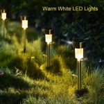 1/4/6/8/12PC LED p&auml;ikeseenergia aiavalgusti v&auml;li p&auml;ikesevalgusti veekindel LED maastikuvalgusti Sisehoovi muru j&otilde;ulup&auml;eva dekoratiivne atmosf&auml;&auml;rivalgusti 12 PCS kollane