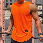 Quick Dry Kulturismi Tankid Meeste Suvine Varrukateta S&auml;rk Meeste J&otilde;usaali Fitness Singlet Stringer Treeningriietus XL