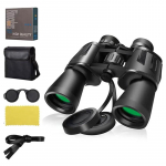 50000 m Saksa s&otilde;jav&auml;e 20x50 suum HD Bak4-prisma v&otilde;imas binokkel pikamaa professionaalne teleskoop madala &ouml;&ouml;n&auml;gemisega telkimine only Binoculars must