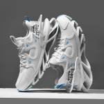 Blade tossud meestele Hingavad jooksujalatsid Amortisatsiooniga Mugavad kerged v&auml;lisspordijalatsid 46 valge