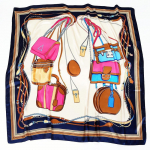 Kvaliteetsed luksuslikud siidist sallid peapael Sallid kaelasall naistele kett siidist sall naiste dekoratiivne sall 90*90cm