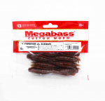 Megabassi pehme peibutis TK Twister JR 3,5 tolli Ebimiso Red F (4050)