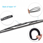 For Skoda Octavia Tour Tradition Drive 1U MK1 1996-2003 raamita eesmine tagumine klaasipuhasti harja komplekt esiklaas Rear Wiper