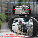 Car Mirror HD Glass Blind Adjustable Wide Spot Mirror angle Angle Parking Rear view h&otilde;be