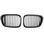 2TK eesmine keskosa mattmust laia neerukatte v&otilde;rev&otilde;re BMW E39 525 528 530 535 M5 1997 1998 1999 2000 2001 2002 jaoks Matte Black2 gray