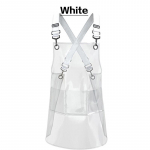 L&auml;bipaistev p&otilde;ll juuksestilist Barber Chef veekindel &otilde;likindel p&otilde;ll valge