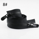 1 tk sulejope mantel topeltliuguritega 8#15# vaigust lukud 70-100cm &uuml;he liuguriga avatud otsaga pikk lukk 100cm